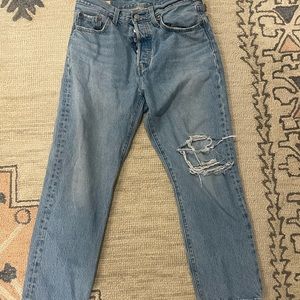 Levi’s Premium 501 crop